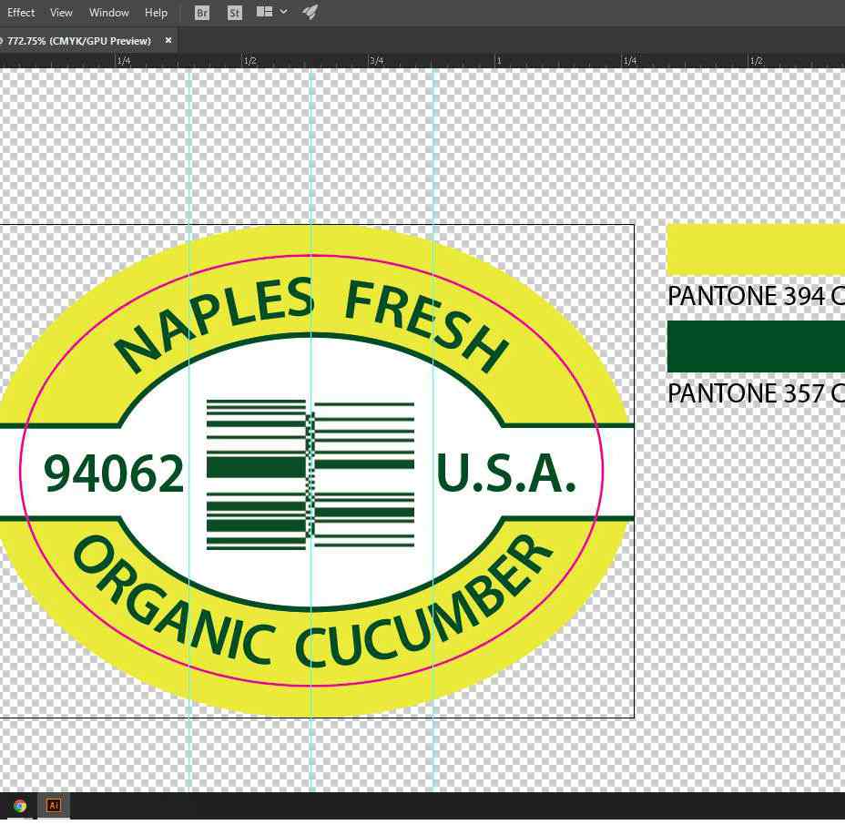 Plu labels and stickers for produce printed here